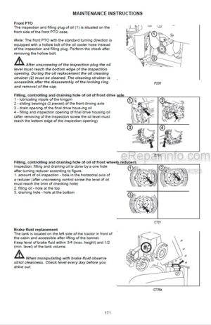 Photo 5 - Zetor Proxima HS80 HS90 HS100 HS110 HS120 Operators Manual Tractor