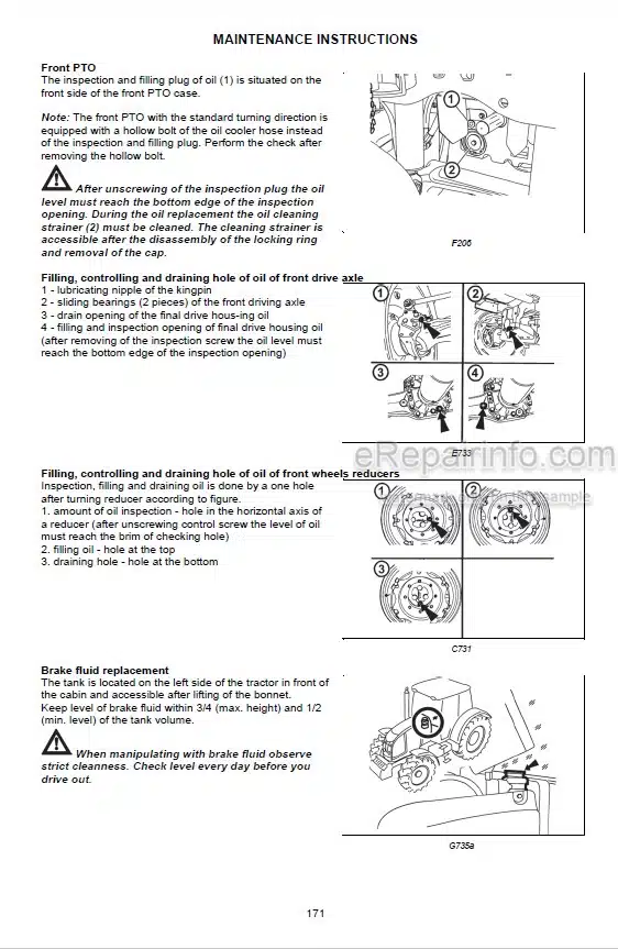 Photo 1 - Zetor Proxima GP100 GP110 Operators Manual Tractor 222.212.892