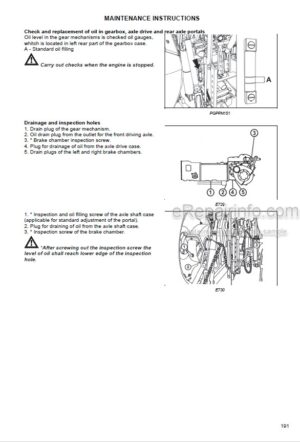 Photo 5 - Zetor Proxima GP80 GP90 Operators Manual Tractor 222.213.012