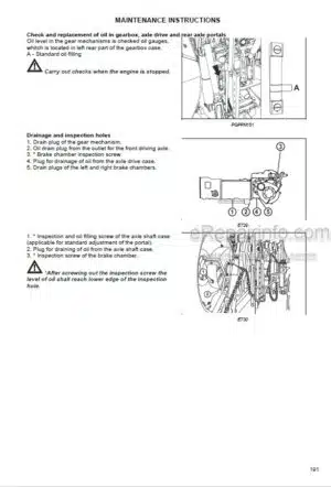 Photo 2 - Zetor Proxima GP80 GP90 GP100 GP110 Operators Manual Tractor 222.213.403