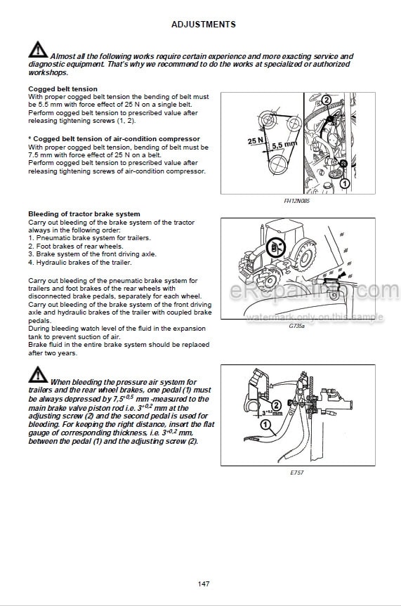 Photo 1 - Zetor Proxima GP80 GP90 Operators Manual Tractor 222.213.012