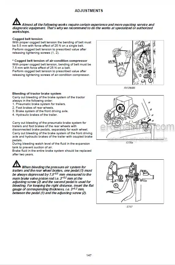 Photo 1 - Zetor Proxima GP80 GP90 Operators Manual Tractor 222.213.012