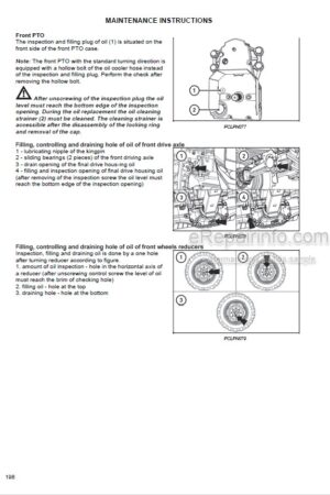 Photo 4 - Zetor Proxima HS80 HS90 HS100 HS110 HS120 Operators Manual Tractor