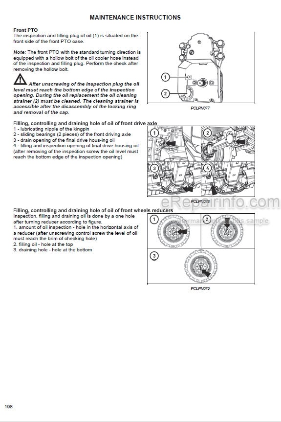 Photo 1 - Zetor Proxima HS80 HS90 HS100 HS110 HS120 Operators Manual Tractor