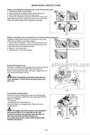 Photo 1 - Zetor Proxima HS80 HS90 Operators Manual Tractor 222.213.020