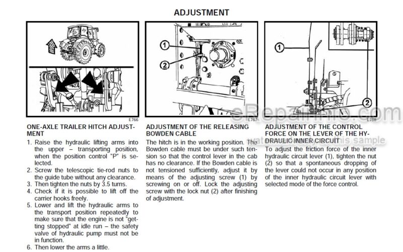 Photo 1 - Zetor Proxima Plus 8541 9541 10541 Operators Manual Tractor 22.22.12.423