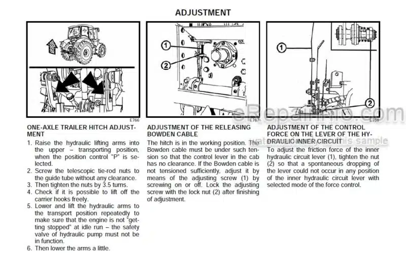 Photo 1 - Zetor Proxima Plus 8541 9541 10541 Operators Manual Tractor 22.22.12.423