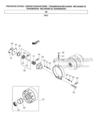 Photo 2 - Zetor Proxima Power 90 100 110 120 Spare Parts Catalog Tractor 222.212.550