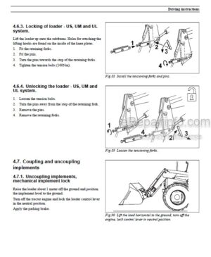 Photo 6 - Zetor Proxima GP80 GP90 Operators Manual Tractor 222.213.012