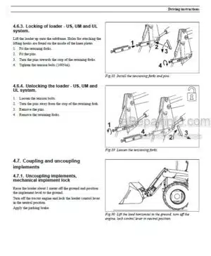 Photo 5 - Zetor ZL26 To ZL51 Operators Manual Agricultural Loader 12166323