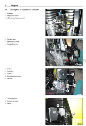 Photo 7 - Ammann AFW150-2 Workshop Manual Wheeled Asphalt Paver PIN3004327