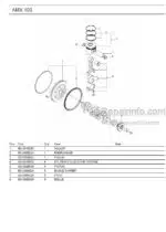 Photo 4 - Ammann AMX100 Parts Catalog Midi Excavator GER