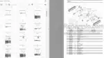 Photo 3 - Ammann AMX12 Parts Catalog Mini Excavator GER