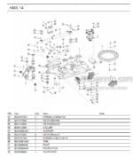 Photo 2 - Ammann AMX14 Parts Catalog Mini Excavator GER