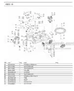 Photo 2 - Ammann AMX14 Parts Catalog Mini Excavator GER