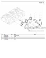 Photo 3 - Ammann AMX14 Parts Catalog Mini Excavator GER