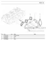 Photo 3 - Ammann AMX14 Parts Catalog Mini Excavator GER