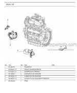 Photo 2 - Ammann AMX18 Parts Catalog Mini Excavator GER