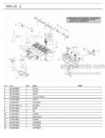 Photo 4 - Ammann AMX24-2 Parts Catalog Mini Excavator GER
