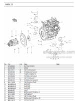 Photo 2 - Ammann AMX25 Parts Catalog Mini Excavator GER