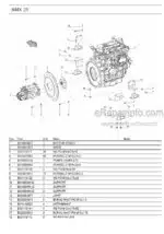 Photo 2 - Ammann AMX25 Parts Catalog Mini Excavator GER