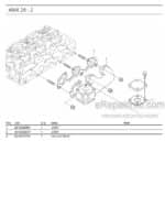 Photo 4 - Ammann AMX28-2 Parts Catalog Mini Excavator GER
