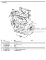 Photo 4 - Ammann AMX28 Parts Catalog Mini Excavator GER