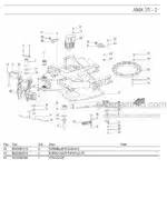 Photo 2 - Ammann AMX35-2 Parts Catalog Mini Excavator GER