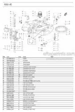 Photo 2 - Ammann AMX45 Parts Catalog Mini Excavator GER