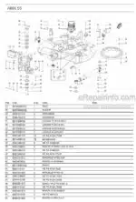 Photo 2 - Ammann AMX55 Parts Catalog Mini Excavator GER
