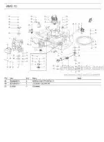 Photo 2 - Ammann AMX60 Parts Catalog Mini Excavator GER