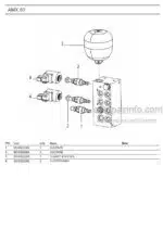 Photo 4 - Ammann AMX60 Parts Catalog Mini Excavator GER