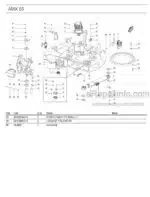 Photo 2 - Ammann AMX65 Parts Catalog Mini Excavator GER