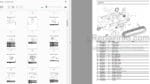 Photo 3 - Ammann AMX85 Parts Catalog Midi Excavator GER