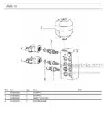 Photo 2 - Ammann AMX85 Parts Catalog Midi Excavator GER