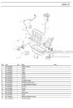 Photo 4 - Ammann AMX85 Parts Catalog Midi Excavator GER