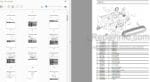 Photo 3 - Ammann AMX90 Parts Catalog Midi Excavator GER