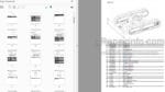 Photo 3 - Ammann AMX95 Parts Catalog Midi Excavator GER
