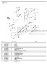 Photo 4 - Ammann AMX95 Parts Catalog Midi Excavator GER