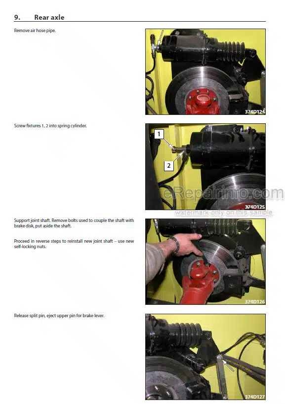 Photo 1 - Ammann AP240 Workshop Manual Pneumatic Roller PIN3001576
