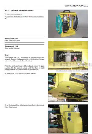 Photo 8 - Ammann ARS110 Workshop Manual Single Drum Roller PIN3009783 PIN3010627