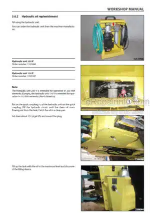 Photo 7 - Ammann ARS110 Workshop Manual Single Drum Roller PIN3022138 PIN3024804