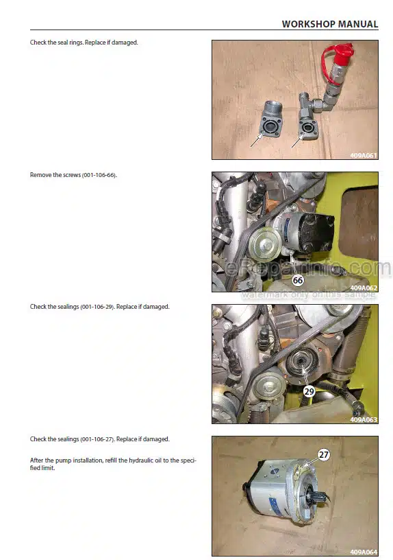 Photo 1 - Ammann ARX110 Workshop Manual Articulated Tandem Roller PIN3008839