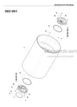 Photo 5 - Ammann ARX110 Workshop Manual Articulated Tandem Roller PIN3031385