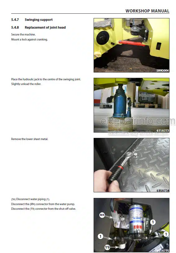 Photo 1 - Ammann ARX23-2 ARX26-2 Workshop Manual Light Tandem Roller PIN3004560 PIN3004562