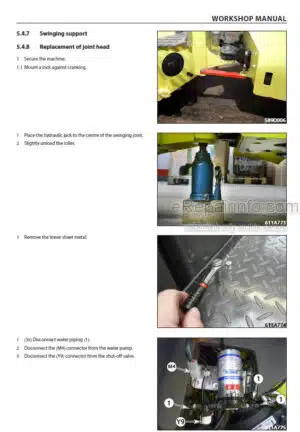 Photo 4 - Ammann ARX23.1 ARX26.1 Workshop Manual Light Tandem Roller PIN3001807 PIN3002684