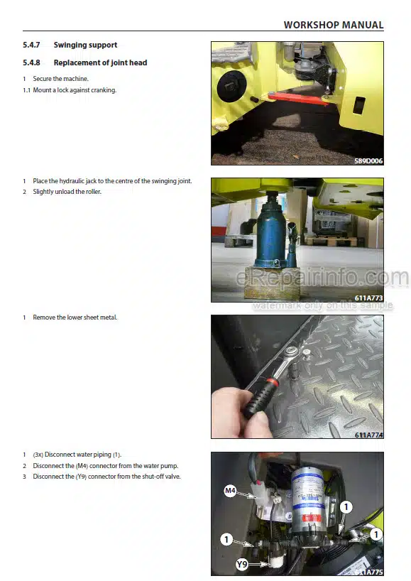 Photo 1 - Ammann ARX36-2 ARX40-2 ARX45-2 Workshop Manual Light Tandem Roller PIN3000000 PIN3001683 PIN3001685