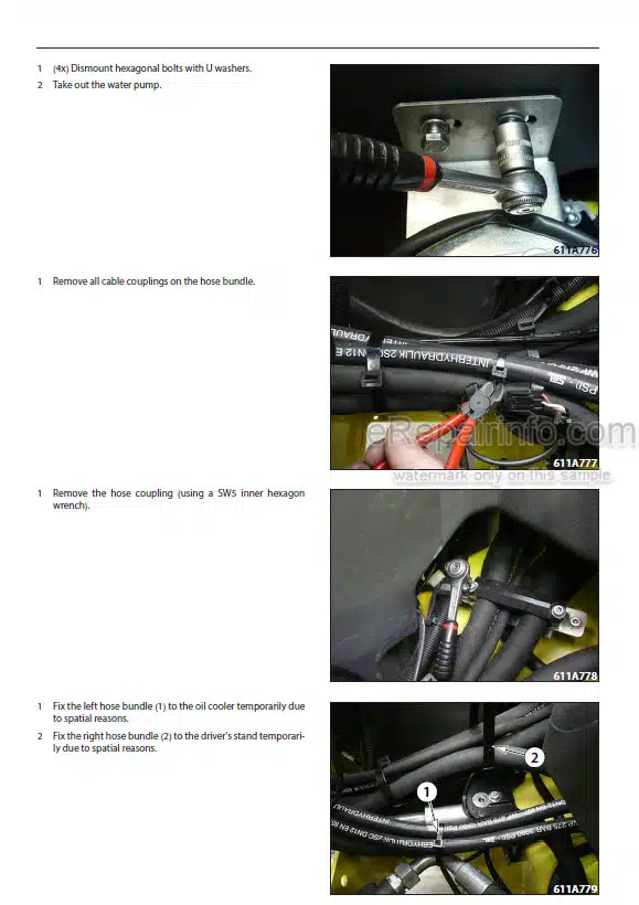 Photo 1 - Ammann ARX36-2 ARX40-2 ARX45-2 Workshop Manual Light Tandem Roller PIN3000000 PIN3017052 PIN3017976