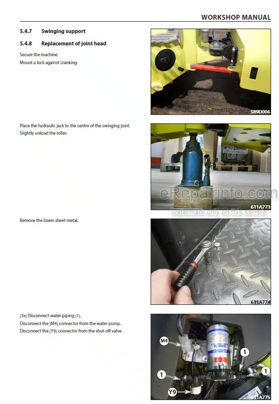 Photo 1 - Ammann ARX36-2 ARX40-2 ARX45-2 Workshop Manual Light Tandem Roller PIN3032650 PIN3032488 PIN3030743