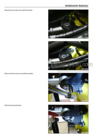 Photo 11 - Ammann ARX36-2 ARX40-2 ARX45-2 Workshop Manual Light Tandem Roller PIN3037441 PIN3038818 PIN3037443